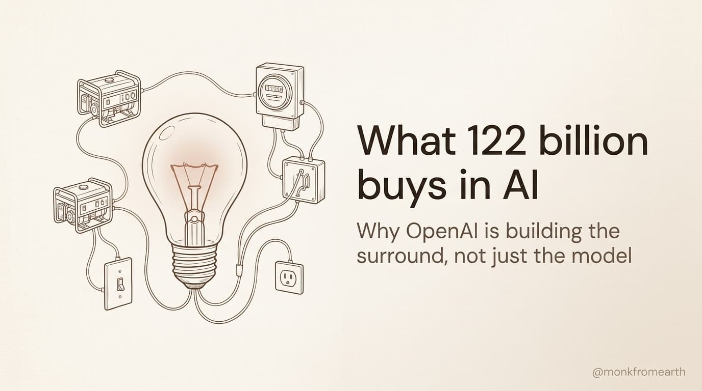 What OpenAI's $122 Billion Round Tells Us About AI's New Shape