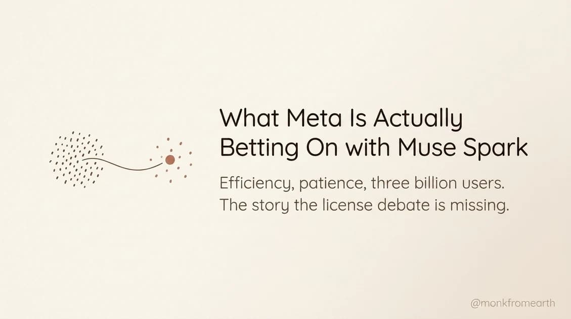 What Meta Is Actually Betting On with Muse Spark