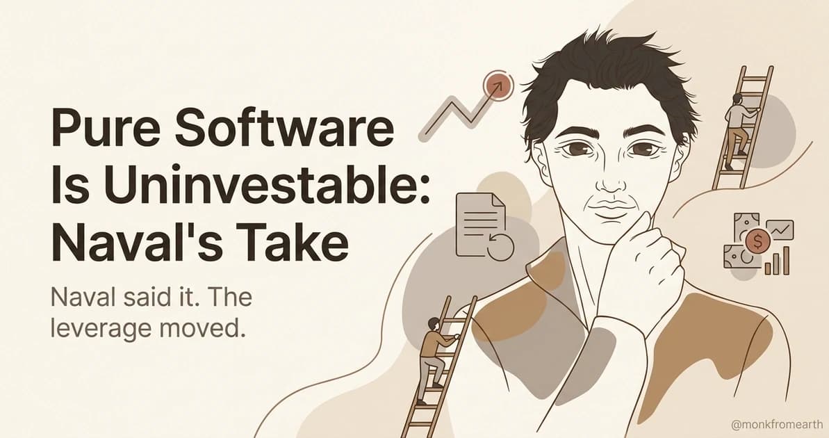 Pure Software Is Uninvestable