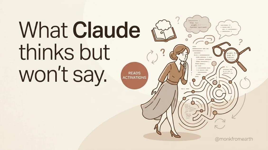 Anthropic Built a Way to Read Claude's Mind in Plain English. It Catches Thoughts the Model Won't Say.