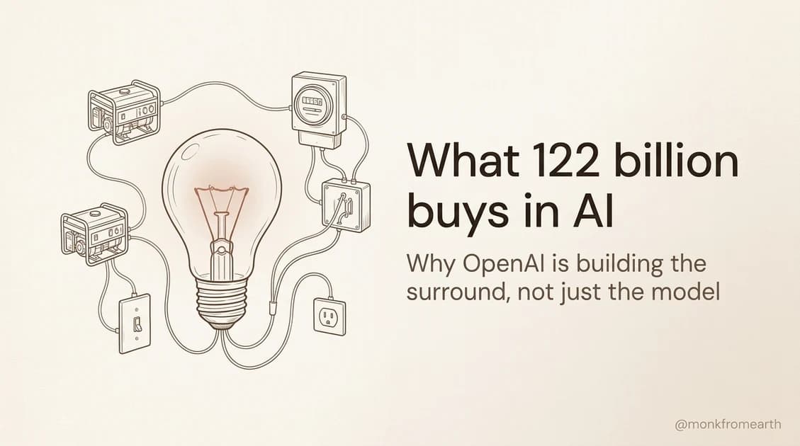 What OpenAI's $122 Billion Round Tells Us About AI's New Shape