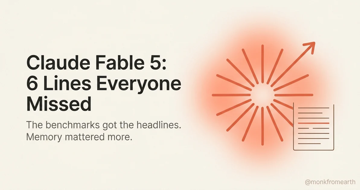 Claude Fable 5: 6 Lines Buried in the Announcement That Matter More Than the Benchmarks
